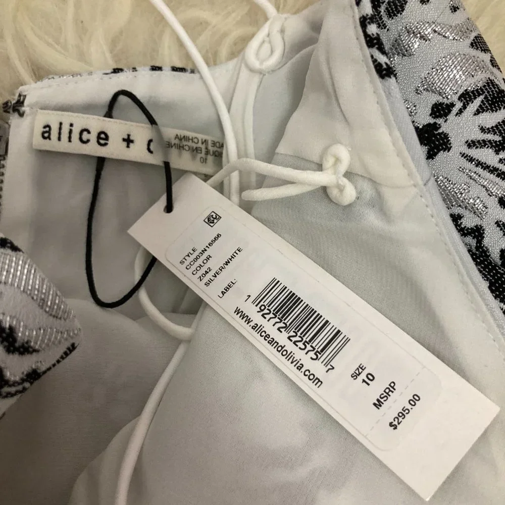 ALICE + OLIVIA Printed Mini Dress - Picture 9 of 13